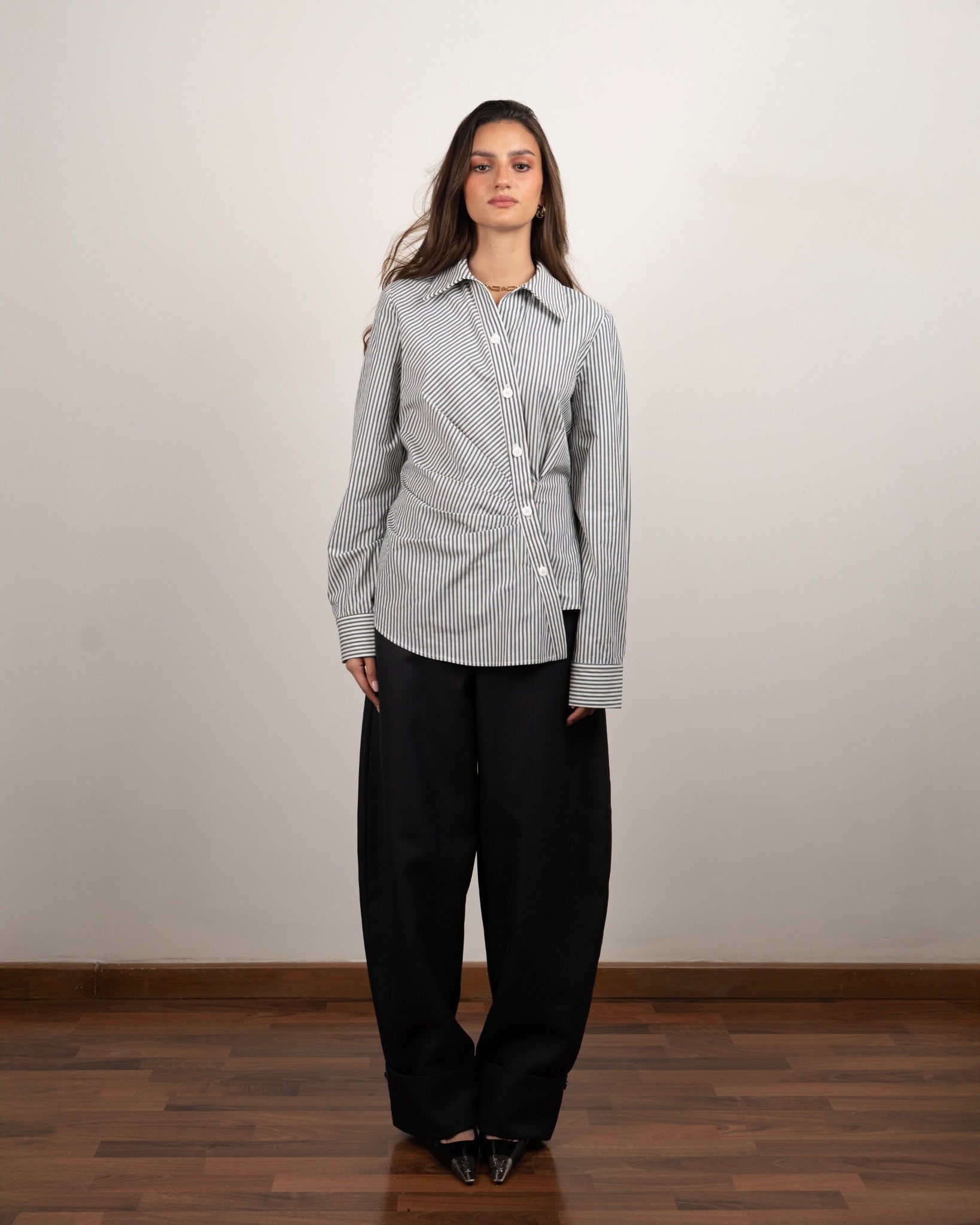 Edna Buttoned Blouse